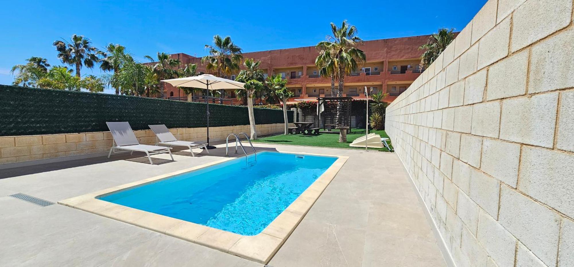 Homes Of Spain, Apartamentos Paraiso Vera Playa, Fatu Hiva, Bajo A Con Piscina Privada En Jardin Privado, Primera Linea De Playa, Wifi Kültér fotó
