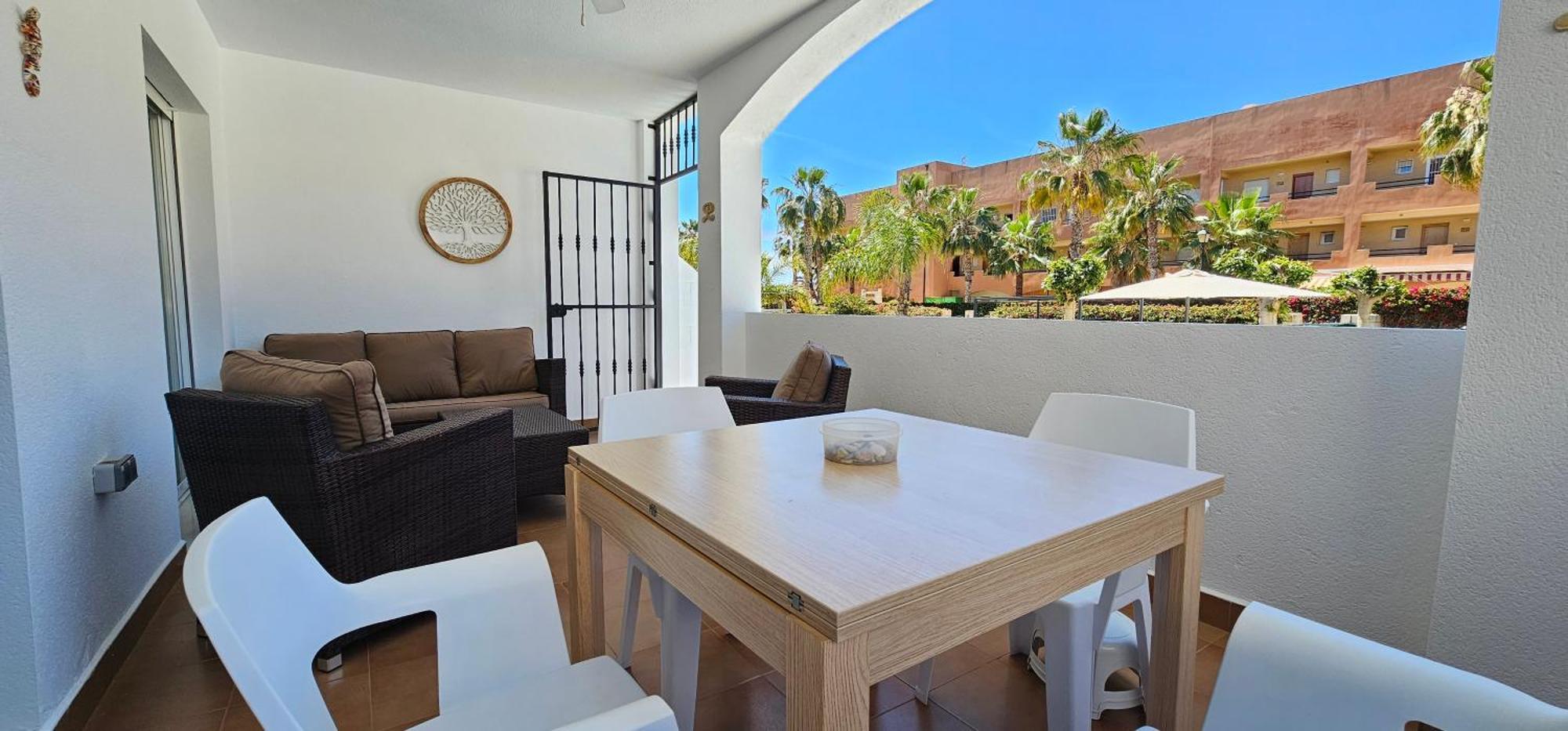 Homes Of Spain, Apartamentos Paraiso Vera Playa, Fatu Hiva, Bajo A Con Piscina Privada En Jardin Privado, Primera Linea De Playa, Wifi Kültér fotó