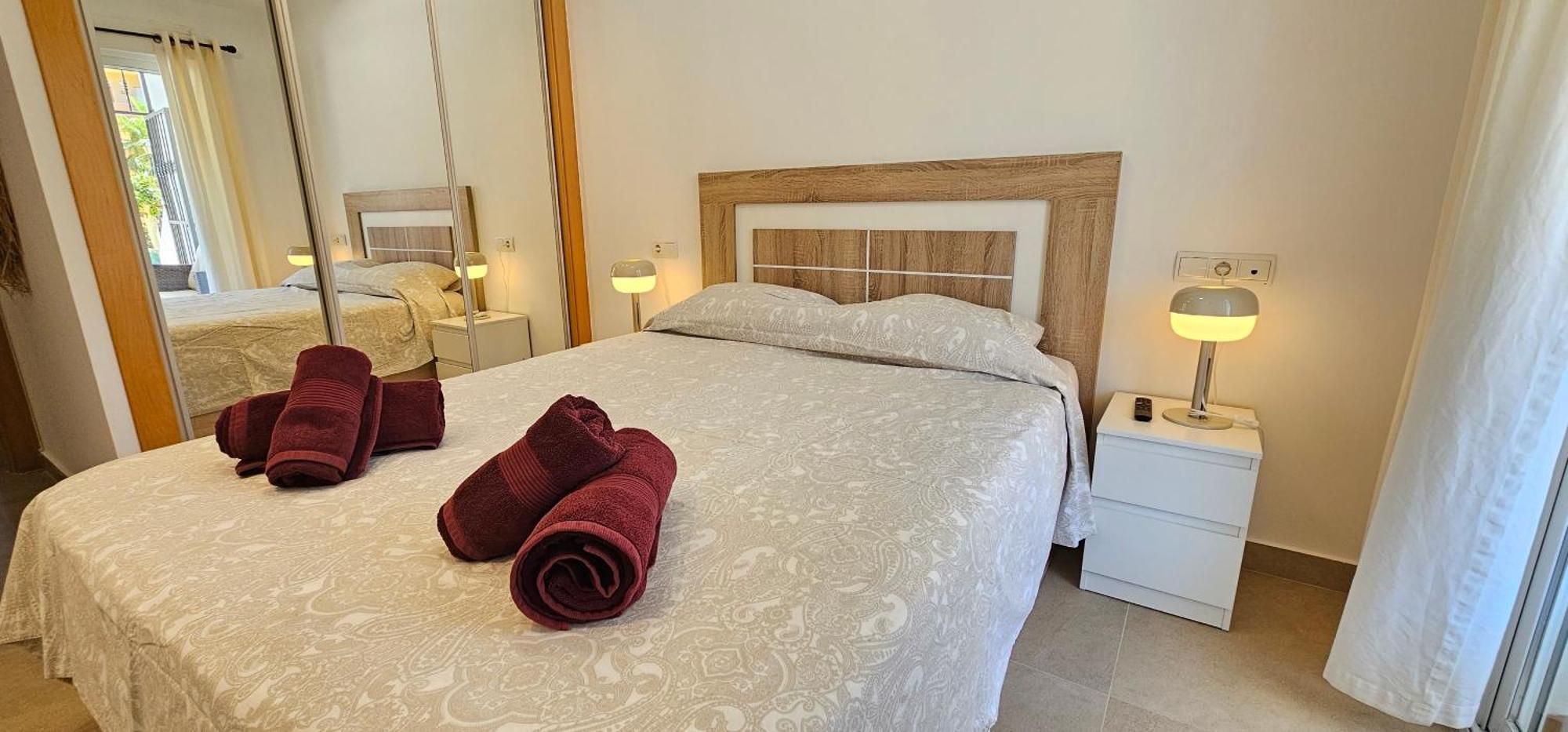 Homes Of Spain, Apartamentos Paraiso Vera Playa, Fatu Hiva, Bajo A Con Piscina Privada En Jardin Privado, Primera Linea De Playa, Wifi Kültér fotó