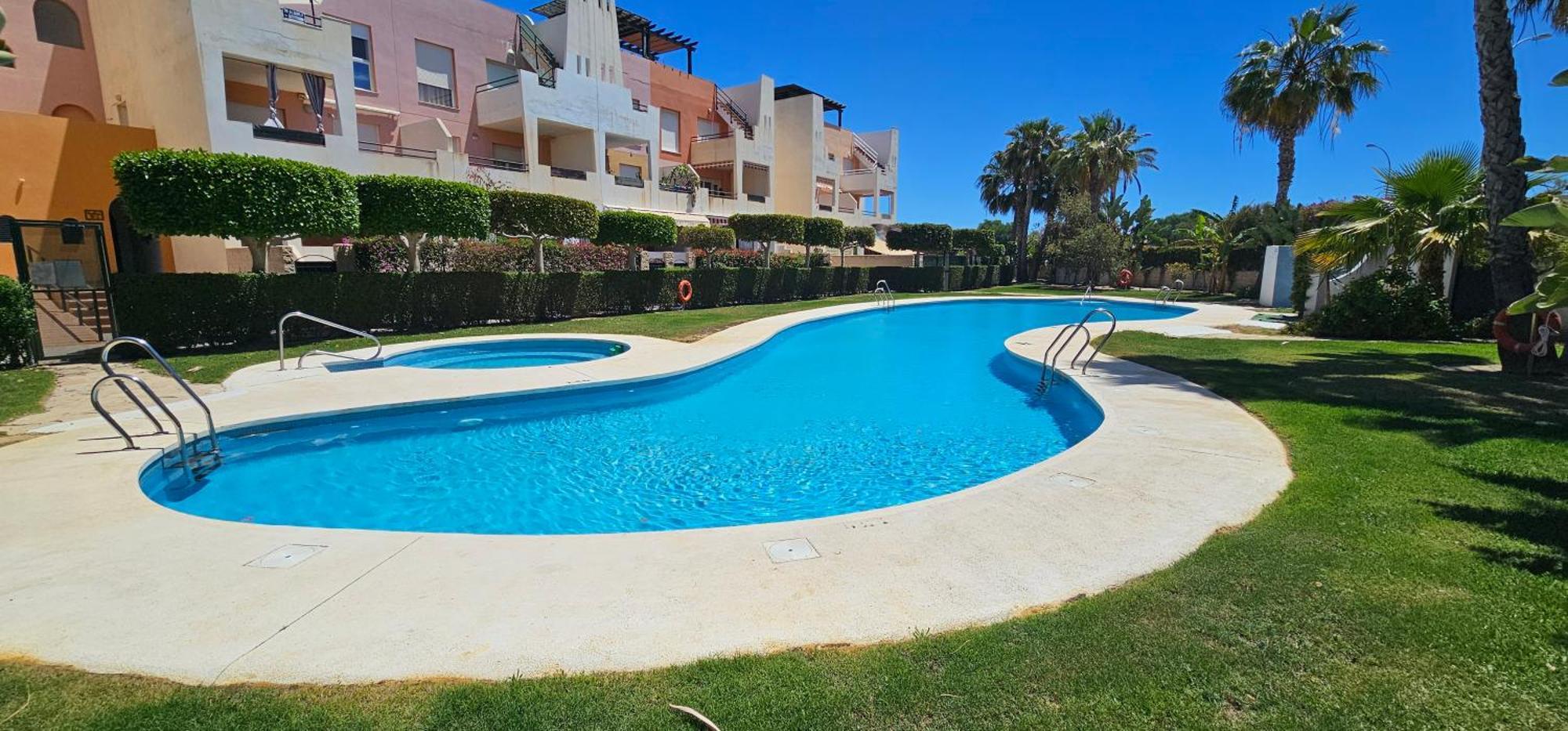 Homes Of Spain, Apartamentos Paraiso Vera Playa, Fatu Hiva, Bajo A Con Piscina Privada En Jardin Privado, Primera Linea De Playa, Wifi Kültér fotó