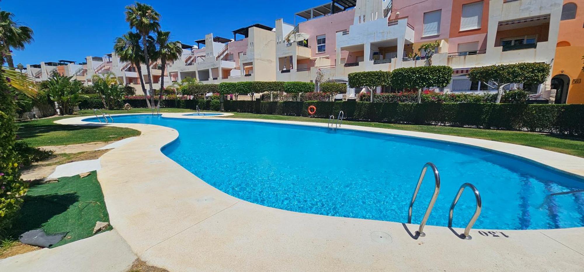 Homes Of Spain, Apartamentos Paraiso Vera Playa, Fatu Hiva, Bajo A Con Piscina Privada En Jardin Privado, Primera Linea De Playa, Wifi Kültér fotó